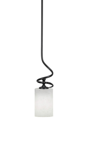 Toltec Lighting - 901-MB-310 - One Light Mini Pendant - Capri - Matte Black