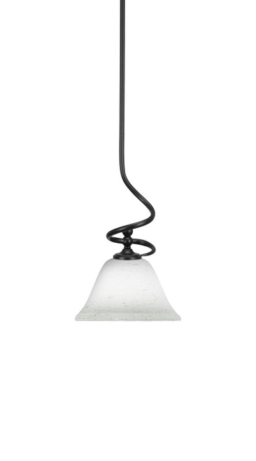 Toltec Lighting - 901-MB-311 - One Light Mini Pendant - Capri - Matte Black