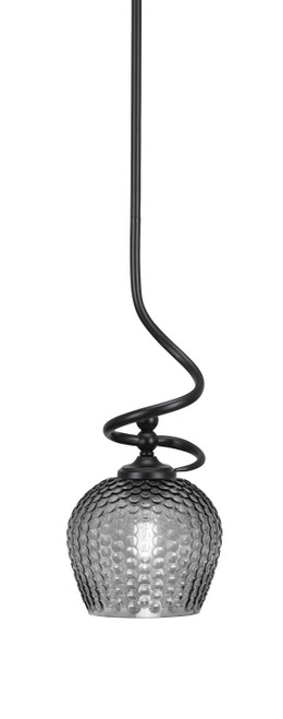 Toltec Lighting - 901-MB-4602 - One Light Mini Pendant - Capri - Matte Black