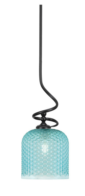 Toltec Lighting - 901-MB-4915 - One Light Mini Pendant - Capri - Matte Black