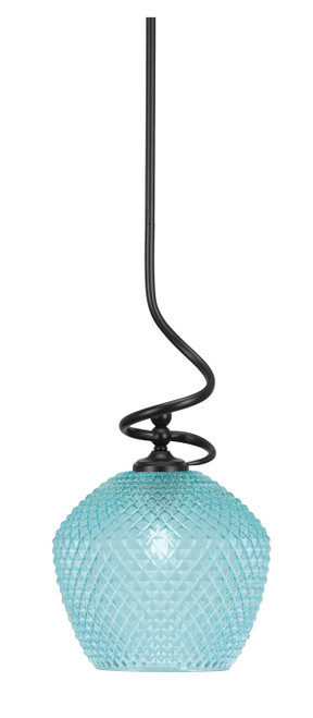 Toltec Lighting - 901-MB-4925 - One Light Mini Pendant - Capri - Matte Black