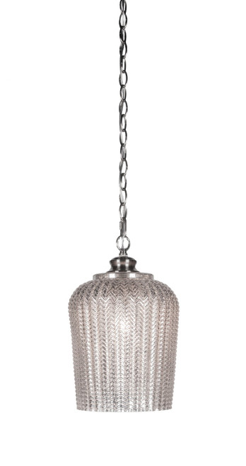 Toltec Lighting - 91-BN-4283 - One Light Pendant - Cordova - Brushed Nickel