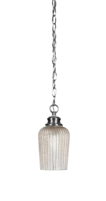 Toltec Lighting - 92-BN-4253 - One Light Pendant - Cordova - Brushed Nickel