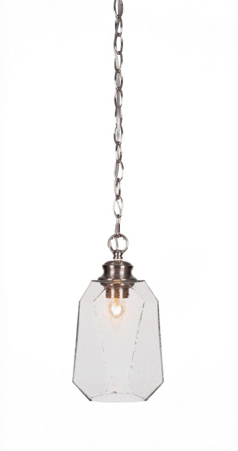 Toltec Lighting - 92-BN-4460 - One Light Pendant - Rocklin - Brushed Nickel
