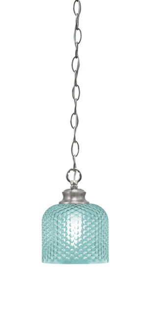 Toltec Lighting - 92-BN-4615 - One Light Pendant - Zola - Brushed Nickel