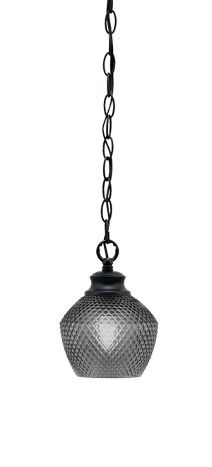 Toltec Lighting - 92-MB-4622 - One Light Pendant - Zola - Matte Black