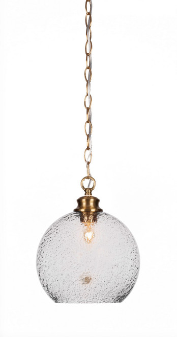 Toltec Lighting - 92-NAB-4352 - One Light Pendant - Kimbro - New Age Brass