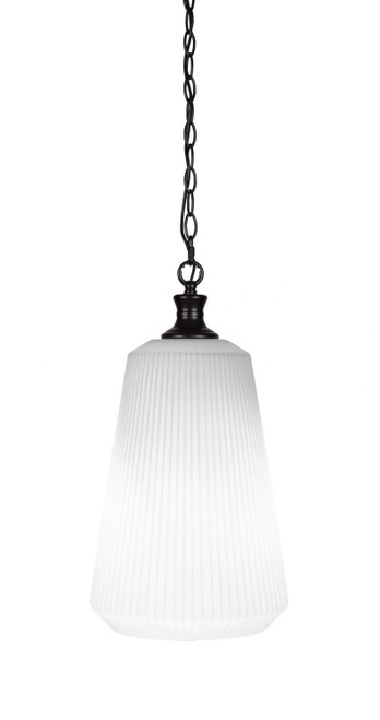 Toltec Lighting - 93-MB-4641 - One Light Pendant - Carina - Matte Black