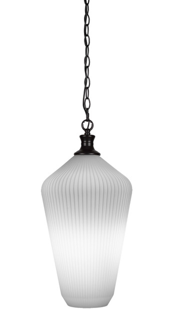 Toltec Lighting - 93-MB-4651 - One Light Pendant - Carina - Matte Black