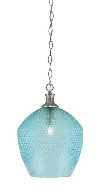 Toltec Lighting - 95-BN-4225 - One Light Pendant - Zola - Brushed Nickel