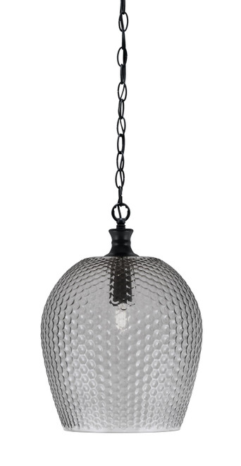 Toltec Lighting - 95-MB-4202 - One Light Pendant - Zola - Matte Black