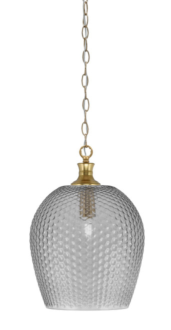 Toltec Lighting - 95-NAB-4202 - One Light Pendant - Zola - New Age Brass