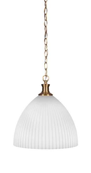 Toltec Lighting - 95-NAB-4691 - One Light Pendant - Carina - New Age Brass