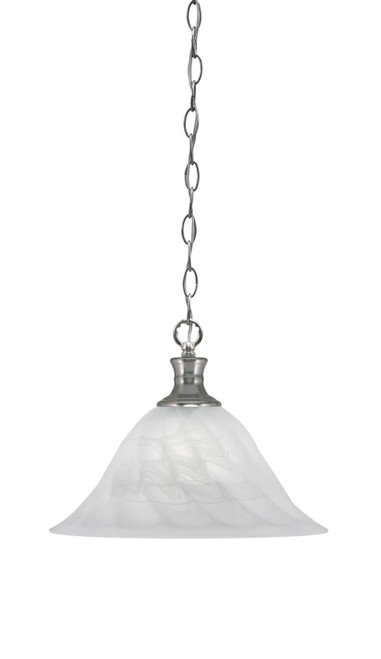 Toltec Lighting - 96-BN-5731 - One Light Pendant - Chain - Brushed Nickel