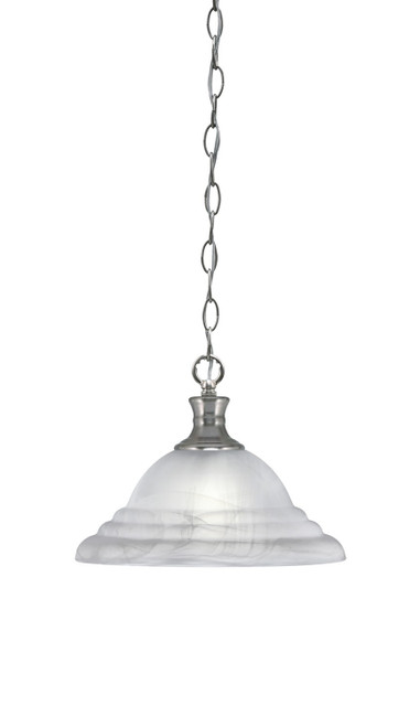 Toltec Lighting - 96-BN-5931 - One Light Pendant - Chain - Brushed Nickel