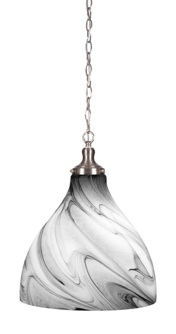 Toltec Lighting - 97-BN-4749 - One Light Pendant - Juno - Brushed Nickel