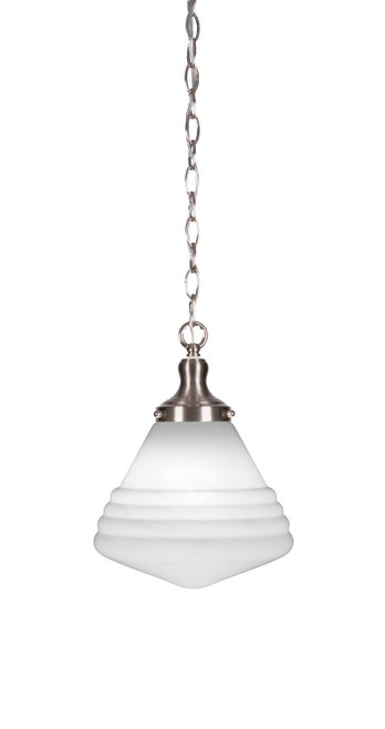 Toltec Lighting - 99-BN-4711 - One Light Pendant - Juno - Brushed Nickel