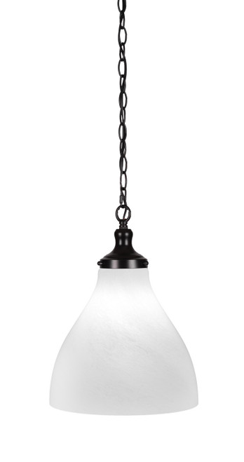 Toltec Lighting - 99-MB-4721 - One Light Pendant - Juno - Matte Black