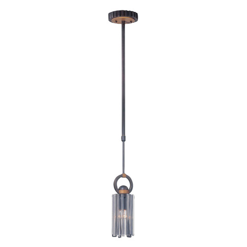 Kalco - 2540GB - One Light Mini Pendant - Foster - Grecian Bronze