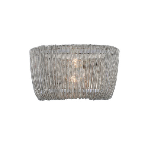 Kalco - 316920PN - Two Light Wall Sconce - Genevieve - Polished Nickel