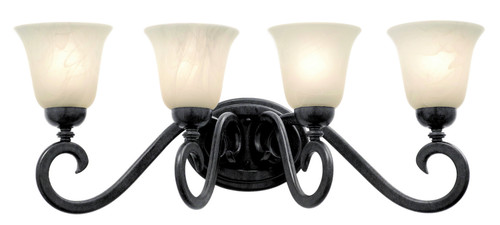 Kalco - 3544TO/1219 - Four Light Bath - Santa Barbara - Tortoise Shell