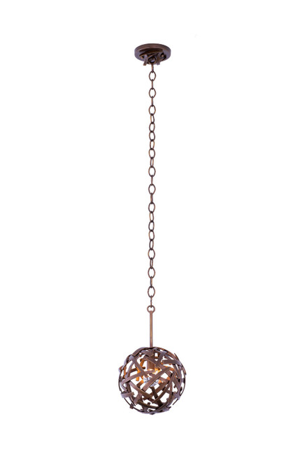 Kalco - 501550CP - One Light Mini Pendant - Ambassador - Copper Patina