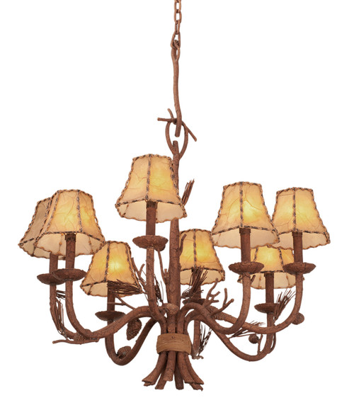 Kalco - 5031PD/8045 - Eight Light Chandelier - Ponderosa - Ponderosa
