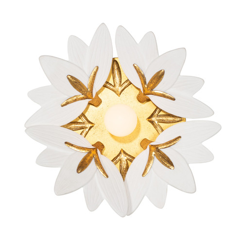 Kalco - 525621OL - One Light Wall Sconce - BLOOM - Oxidized Gold Leaf