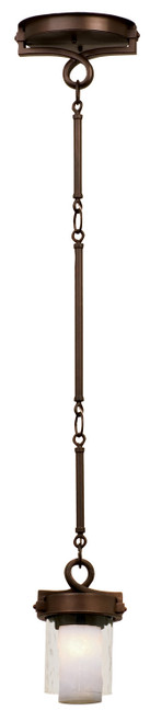 Kalco - 5750SZ - One Light Mini Pendant - Newport - Satin Bronze