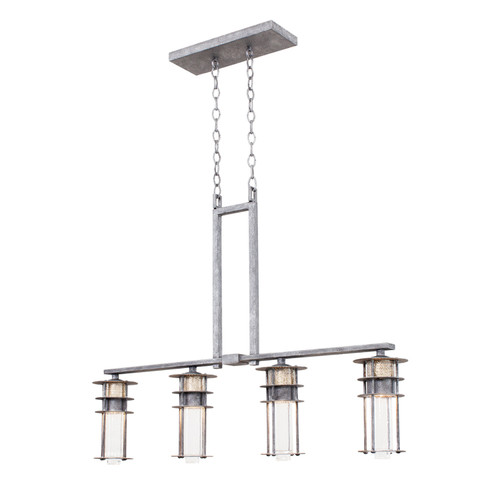 Kalco - 7295RI - LED Island Pendant - Anchorage - Rugged Iron
