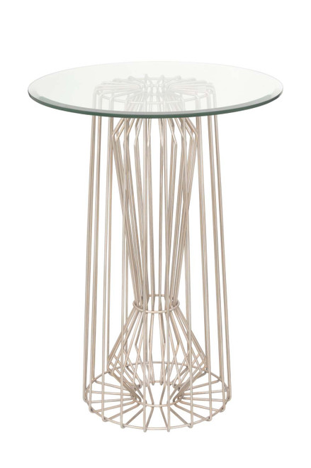 Kalco - 800503PS - Pub Table - Metro - Pearl Silver
