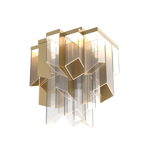 Alora - FM318020TG - LED Flush Mount - Rowland - Titanium Gold