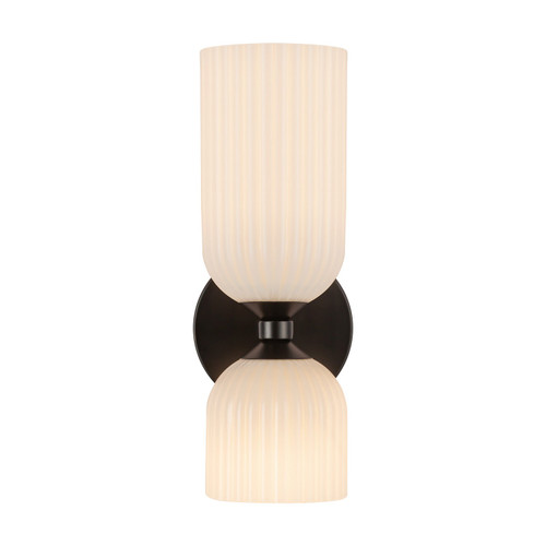 manufacturer_finish:Matte Black/Glossy Ribbed Opal Glass|manufacturer_glass:Glossy Ribbed Opal Glass