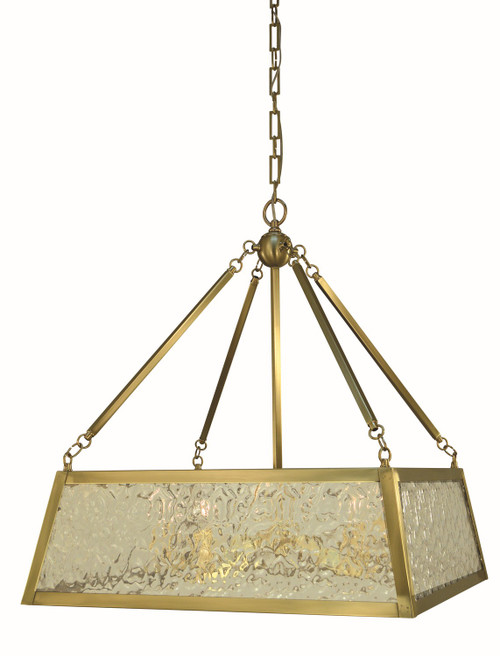 Framburg - 5895 BR - Five Light Chandelier - Avery - Brushed Brass