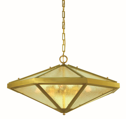 Framburg - 5912 BR - Five Light Chandelier - Nova - Brushed Brass