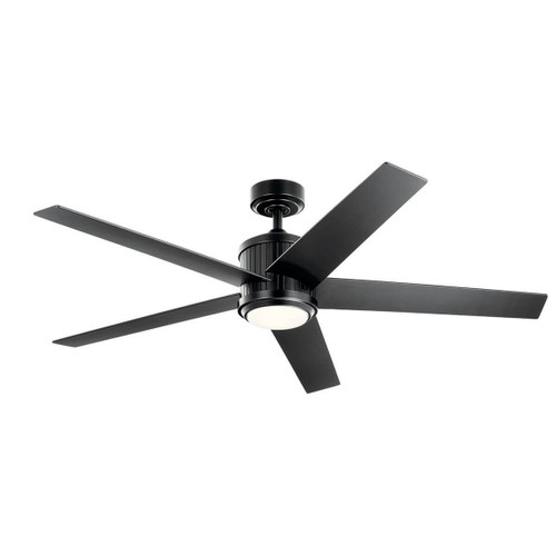 Kichler - 300044SBK - 56Ceiling Fan - Brahm - Satin Black