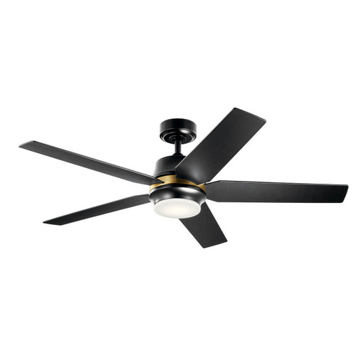 Kichler - 300059SBK - 52Ceiling Fan - Maeve - Satin Black