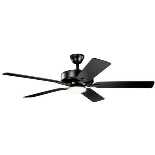 Kichler - 330019SBK - 52Ceiling Fan - Basics Pro Designer - Satin Black