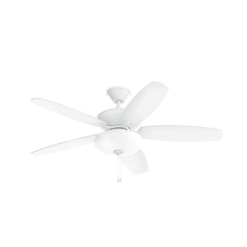 Kichler - 330161MWH - 52Ceiling Fan - Renew Select - Matte White