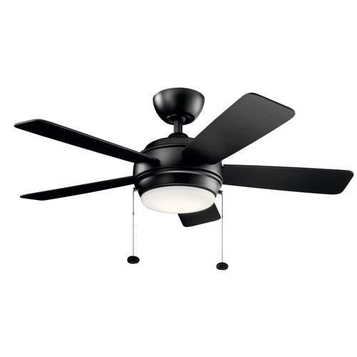Kichler - 330171SBK - 42Ceiling Fan - Starkk - Satin Black