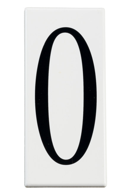 Kichler - 4300 - Number 0 Panel - Accessory - White Material (Not Painted)