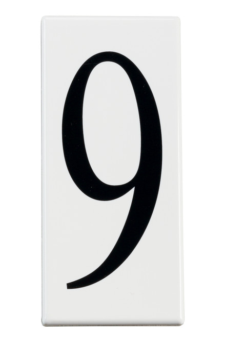 Kichler - 4309 - Number 9 Panel - Accessory - White Material (Not Painted)