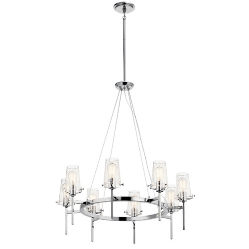 Kichler - 43695CH - Eight Light Chandelier - Alton - Chrome