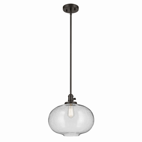 Kichler - 43911OZ - One Light Pendant - Avery - Olde Bronze
