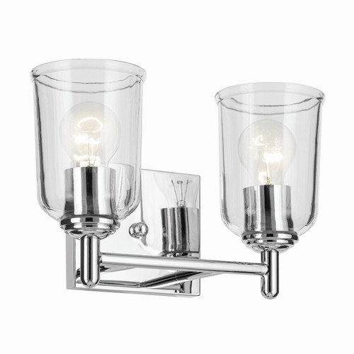 Kichler - 45573CHCLR - Two Light Bath - Shailene - Chrome