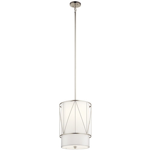 Kichler - 52073SN - One Light Pendant - Birkleigh - Satin Nickel