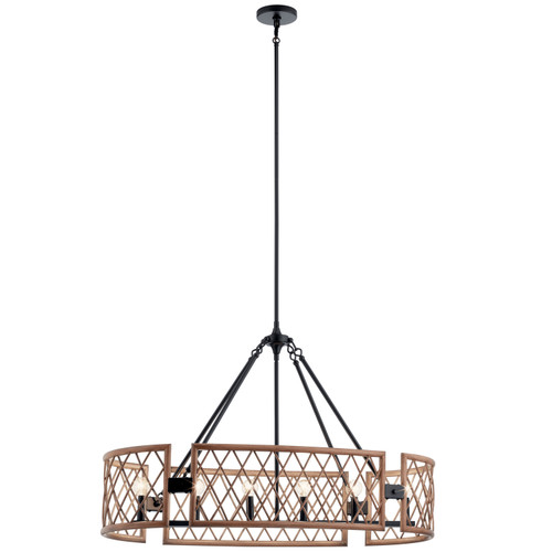 Kichler - 52078PAL - Six Light Chandelier - Oana - Palm