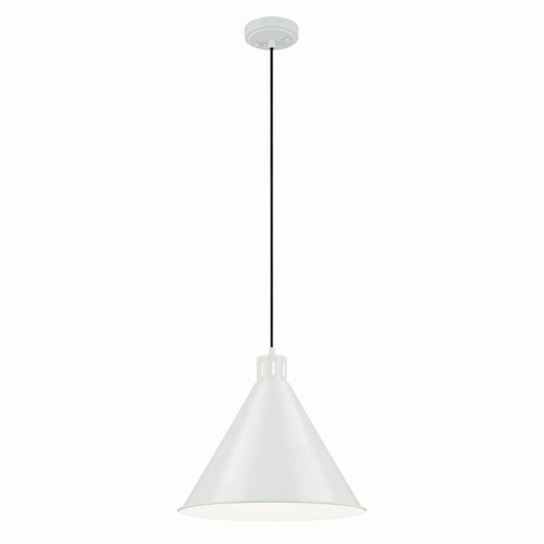 Kichler - 52177WH - One Light Pendant - Zailey - White