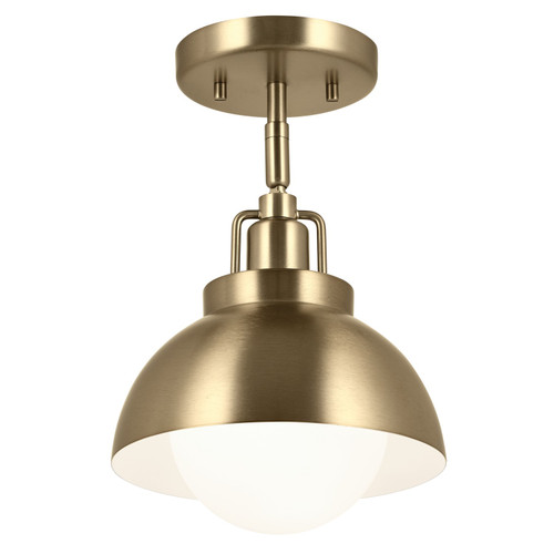 Kichler - 52601CPZ - One Light Wall/Semi Flush/Pendant - Niva - Champagne Bronze