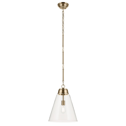 Kichler - 52662CPZCLR - One Light Pendant - Marsailli - Champagne Bronze